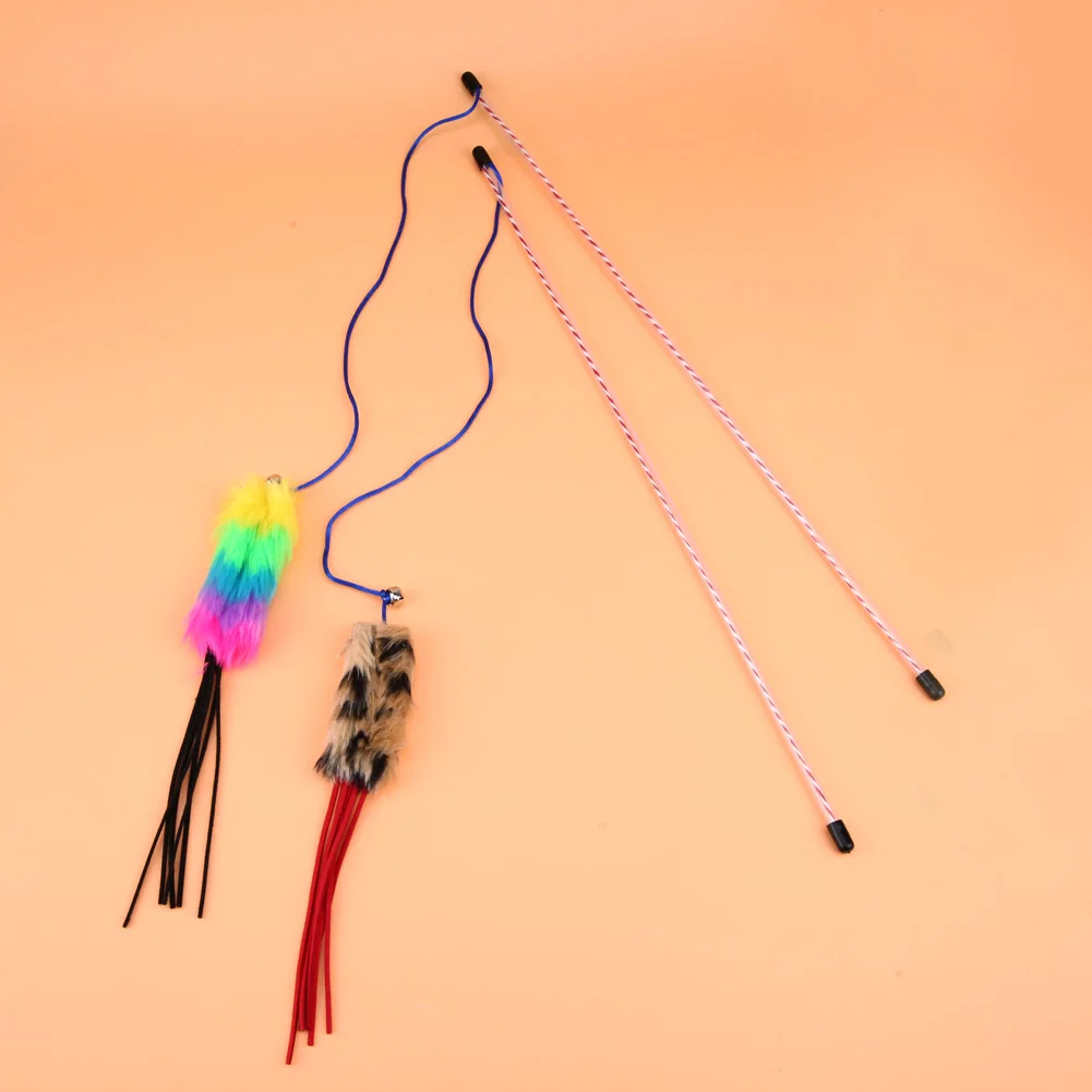 Fun Cat Toys Pets Catcher Teaser Toy Cat Stick Interactive Wire Chaser Wand Toy Pet Cat Feather Teaser Toy Fun Cat Toys Pets Catcher Teaser Toy Cat Stick Interactive Wire Chaser Wand Toy Pet Cat Feather Teaser Toy