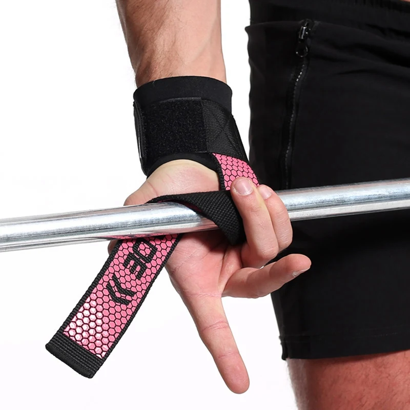 2 قطعة الوزن رفع اليد حزام المعصم دعم حزام هدفين الفرقة رياضة الأشرطة الوزن رفع handwraps الجسم بناء قبضة قفاز حزام