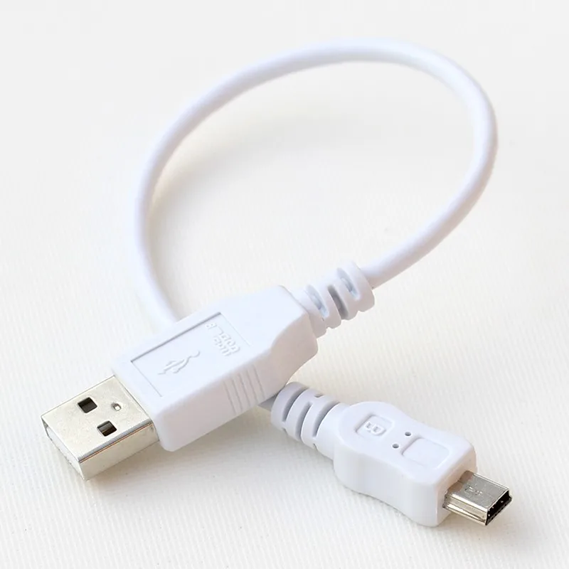 0,2 м высокое качество мини USB 5 Pin данных зарядный короткий кабель для цифровых камер MP3 MP4