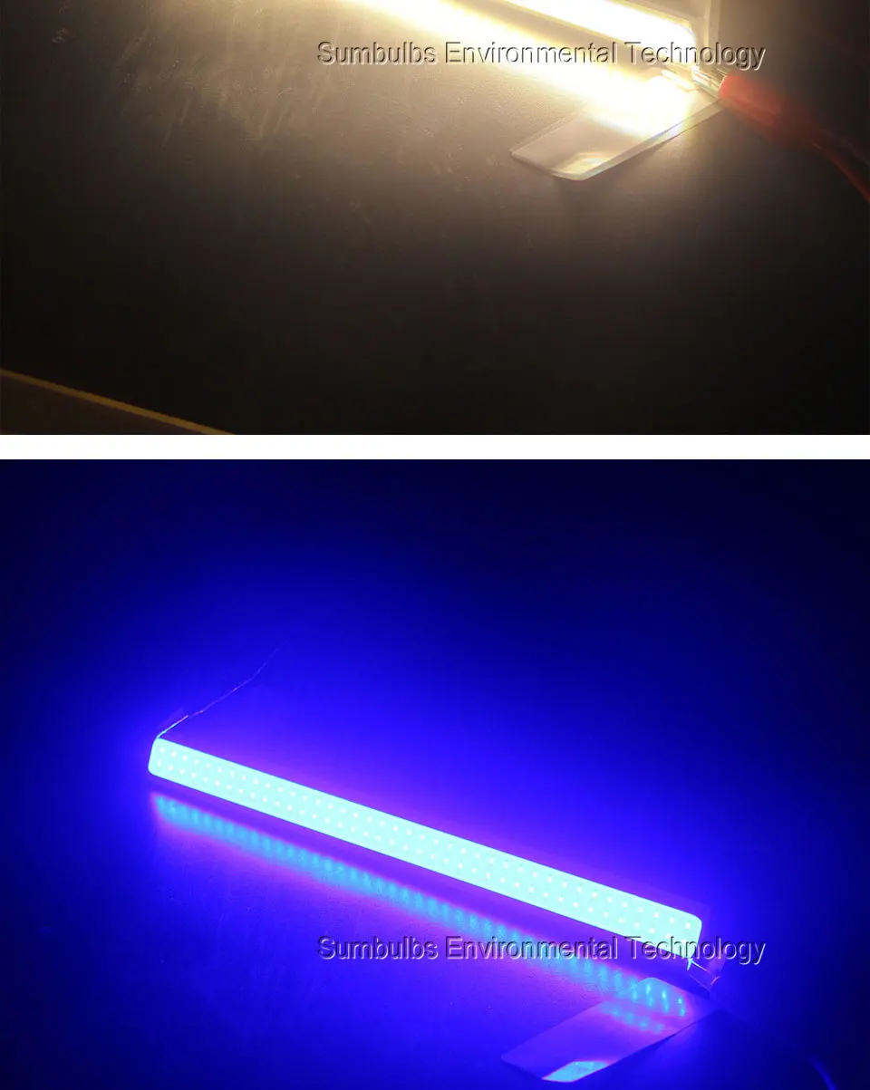 140x15mm 4W LED Chip Light COB Strip Bead Bulb Lamp Blue Warm White Cold White 140MM DC 12V Bar Lights (8)