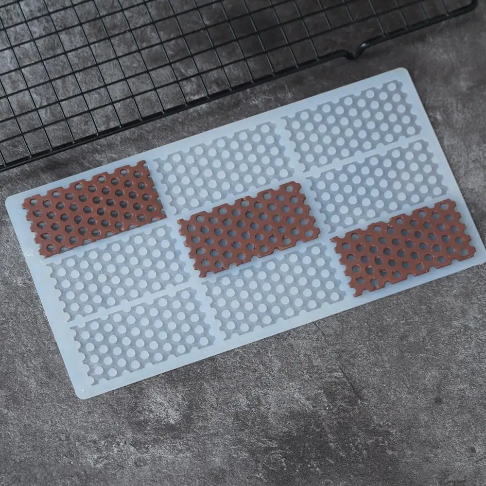 Форма сота силиконовая форма для украшения торта инструменты для шоколада трансферный лист форма для выпечки трафарет Chablon