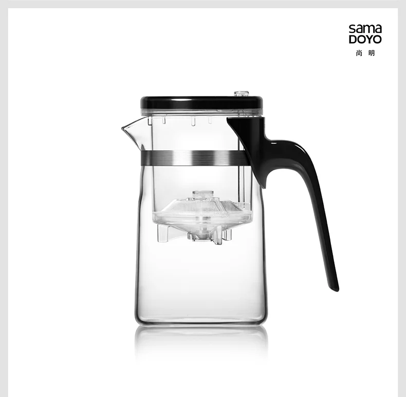 [GRANDNESS] Samadoyo E-01 высококачественный Gongfu Чайник и кружка 500 мл стеклянный чайник SAMA художественная чайная чашка