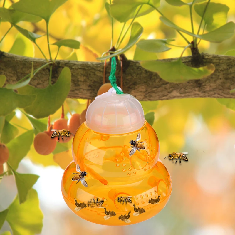 

2pack Install the wasp trap wasp yellow jacket wasp drive wasp trap Fly trap Reject Hornet On Tree Garden Tools Bee Trapper