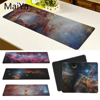 

Maiya High Quality Outer space stars nebulae Beautiful Anime Mouse Mat Free Shipping Large Mouse Pad Keyboards Mat