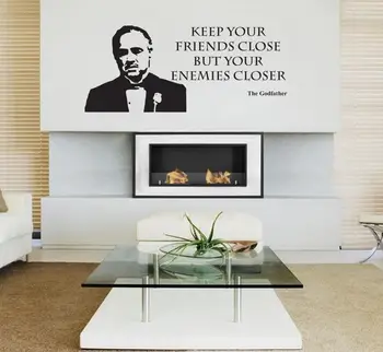 

3d Poster The Godfather Film Movie Wall Sticker Decal Vinyl Wall Art Home Decor Living Room Removable Vinilos Paredes Mural D953