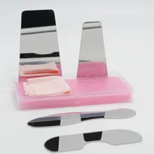 4 шт. Стоматологическая нержавеющая сталь Ортодонтические интраоральные фотографические зеркала для стоматологических принадлежностей