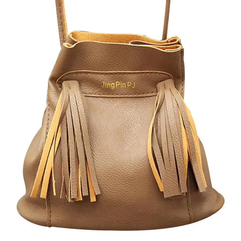 

Female bags bolsa feminina 2017 New Fashion Faux Leather Women Bags Tassel Women Fringe Bag Women Messenger Bags Sac pour femme