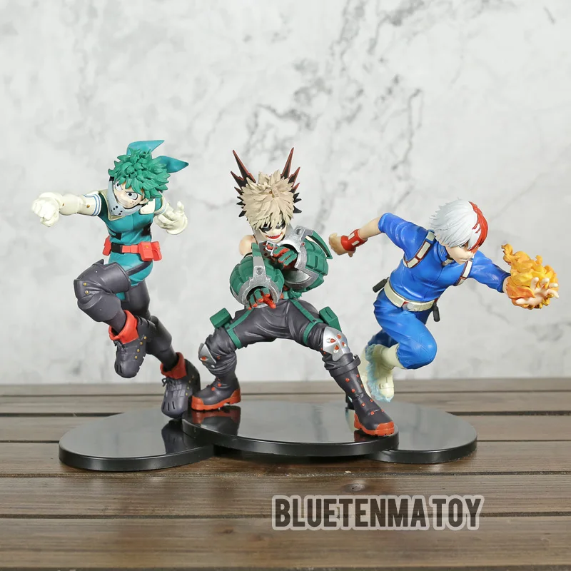 Мой герой Академия Ground Zero Bakugou Katsuki Midoriya Izuku Todoroki Shoto модели игрушки