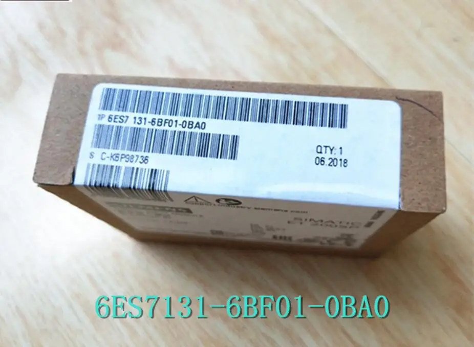 SIMATIC ET 200SP цифровой входной модуль оригинальный новый 6ES7131-6BF01-0BA0 6ES7131 6BF01 0BA0 |
