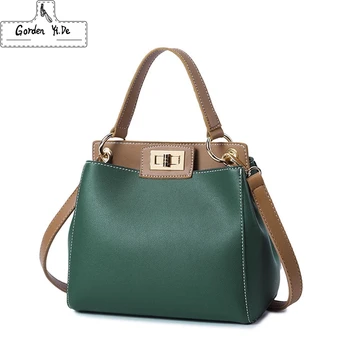 

Luxury Handbags PU Leather Panelled Women Messenger Bags Famous Brand Casual Tote Bag Designer Female Shoulder Crossbody Bag Sac