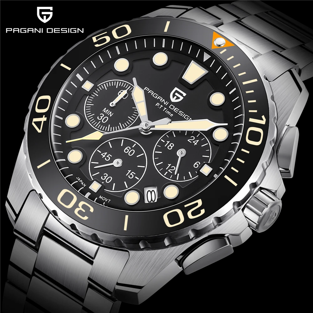 

PAGANI DESIGN 2019 Top Luxury Brand Waterproof Quartz Watch Fashion Military Men Wrist Watch New Gifts Clock Relogios Masculino
