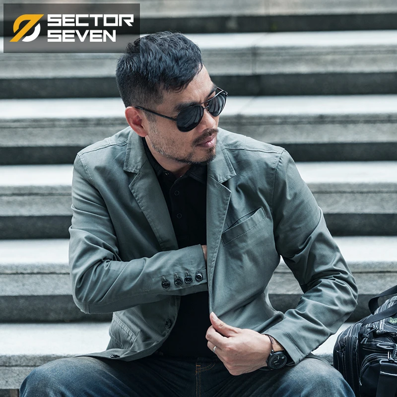 Sector Seven Waterproof Military Style Suit Jacket Male Tactical
