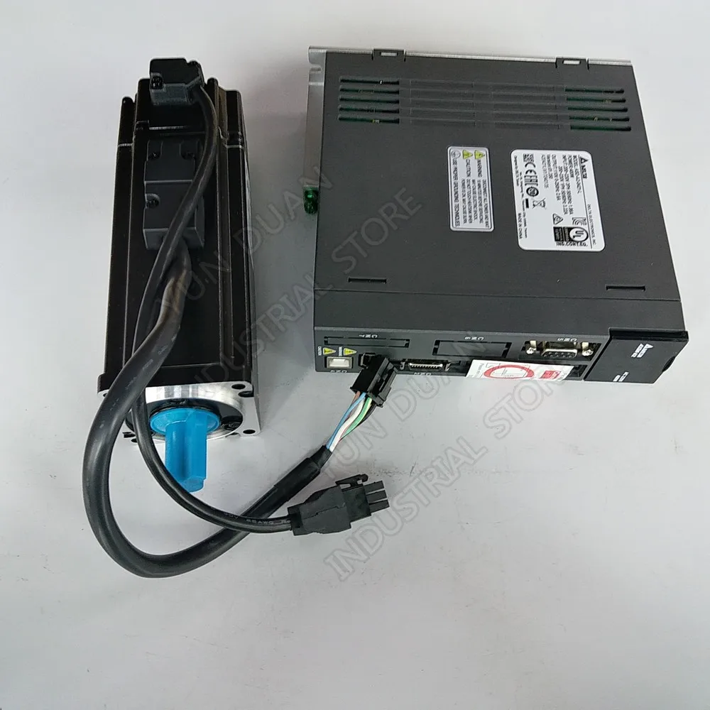 Delta 100W серводвигатель переменного тока комплект ASD-B2-0121-B ECMA-C20401GS 0.1KW 0.32NM 3000 об/мин 40 мм с кабелем 3 м
