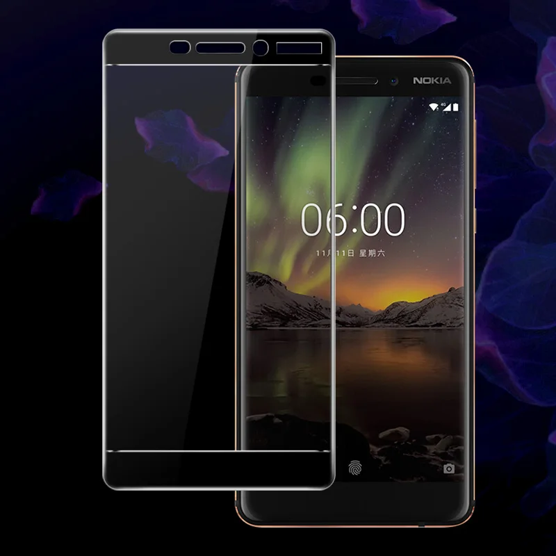 Для Nokia 6,1 закаленное стекло для Nokia 6 стекло IMAK Полное покрытие экрана протектор для Nokia 6 защитное стекло