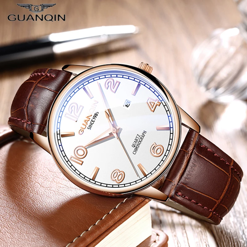 

Mens Watches Top Brand Luxury Business Simple Style Quartz Watch Men Luminous Date Waterproof Wrist Watch Male Clock Man