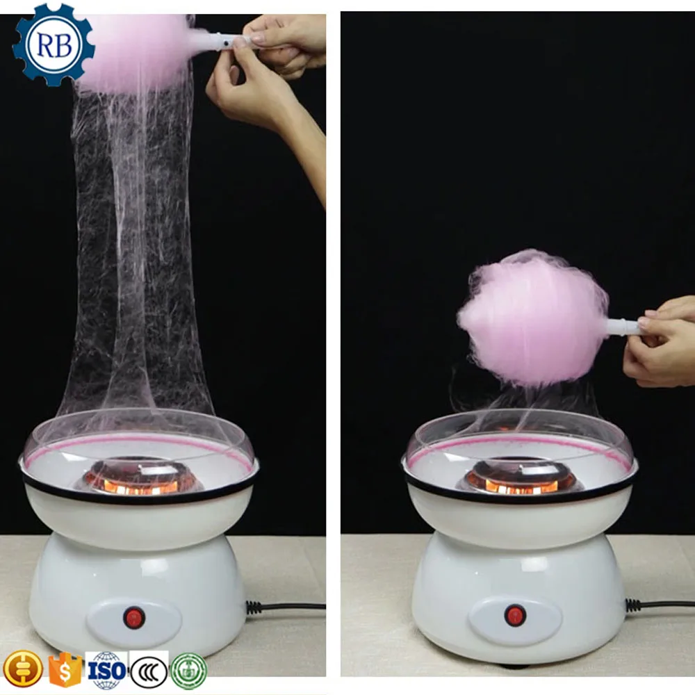 

commercial used cotton candy making machine electric cotton floss making machine with stainless steel for child