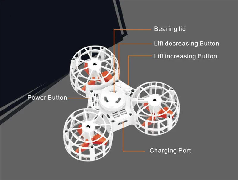 Летающий Бумеранг fidget давление Reliever игрушка мини-Автоматическая подзарядка вращающийся низкоскоростной Летающий Спиннер