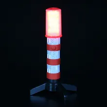 Multi-function Charging Road Traffic Persuation Tools Outdoor LED Light Safety Emergency Baton Flashing Warning Lamp