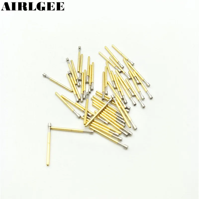 

50Pcs P75-H2 1.3mm 9-Point Crown Tip Spring PCB Testing Contact Probes Pin Free shipping
