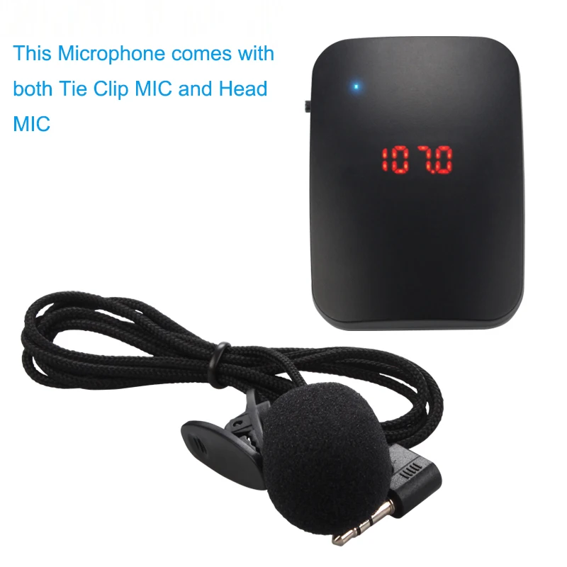 Беспроводной FM микрофон oxlasers передатчик с гарнитурой и лацканом|wireless microphone fm