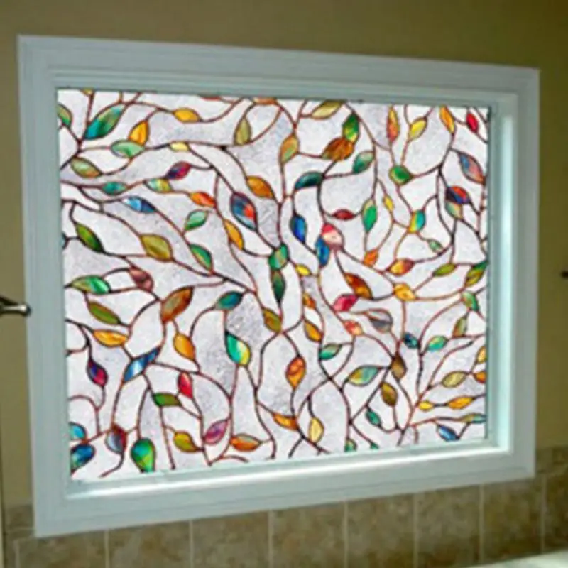 UK Privacy Frosted Window Door Film Shading Sunscreen Glass Sticker Home Decor