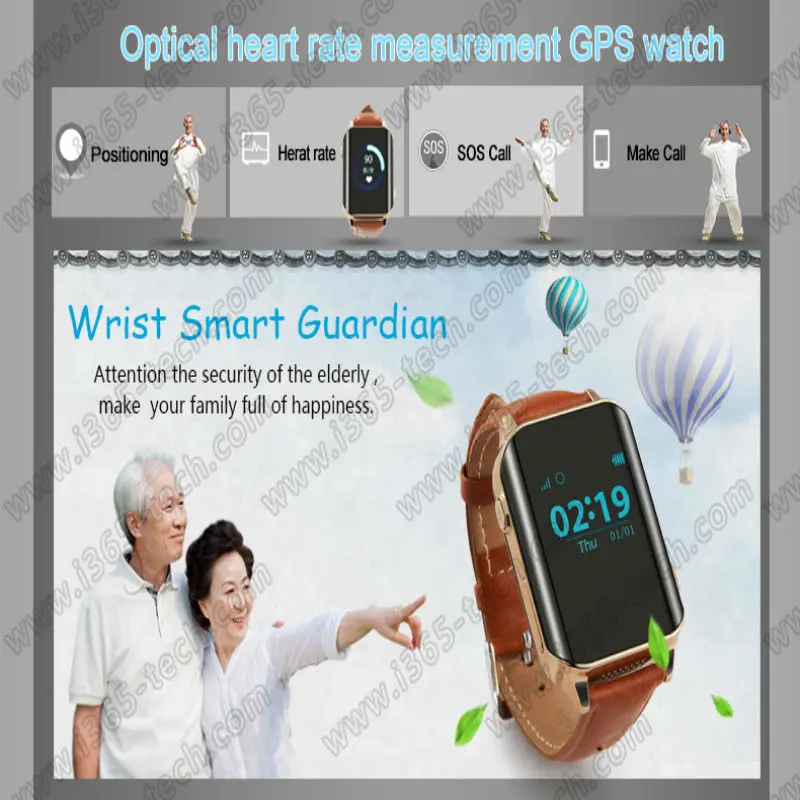 Tracker Precise GPS Kids Elderly Smart Watch A16 GPS WIFI SOS LBS Locate Heart rates mergency SOS call for child old smartwatch