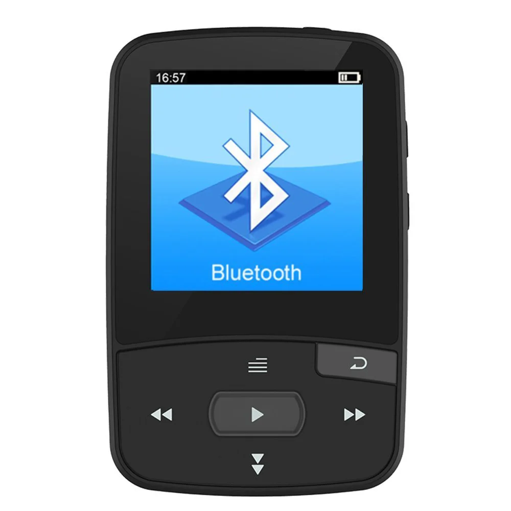 Мини-клип Bluetooth MP3 плеер CHENFEC-C50 портативный FM радио шагомер многофункциональный HiFi спорт MP3 музыкальный плеер