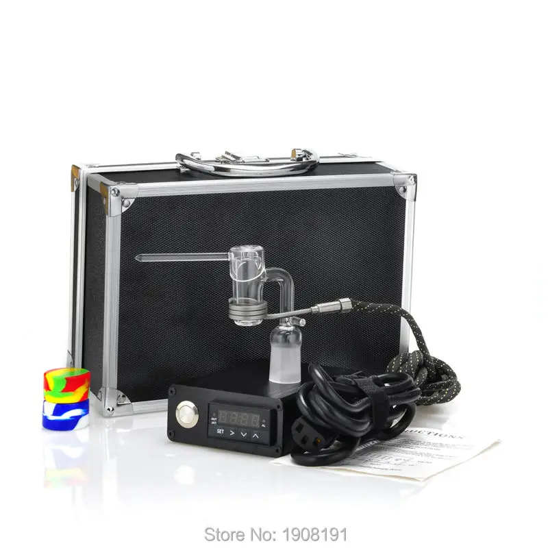 

Mini Enail Electric Dab E Quartz Nail Box WAX Temperature Controller 14 18MM Female Male Joint