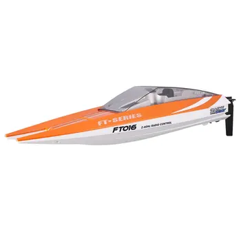 

Feilun FT016 RC Boat 30km/h High Speed Racing Boat Remote Control Flipped Water Cooling Speedboat Electric Toy as Gift for Kids
