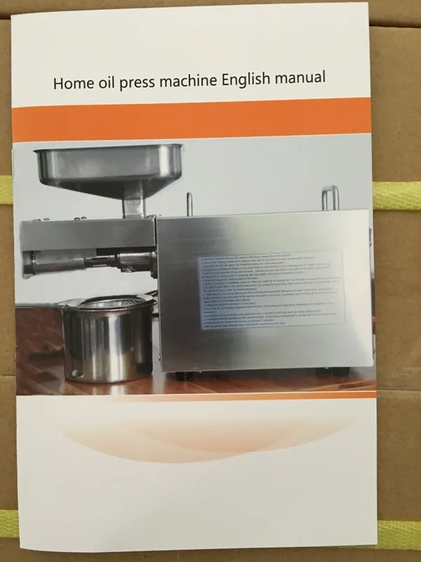 home use oil press machine