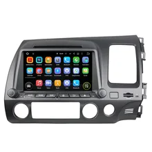 8 Inch Quad Core HD1024*600 Android 5.1 Car DVD Player For Honda For CIVIC (right) 2006-2011 Stereo Multimedia Player 8GB MAP