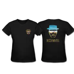 Heisenberg Walter Breaking Bad 2019 женская футболка с коротким рукавом и круглым вырезом летняя футболка Vegeta beyonce moletom