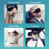 Snore stopper Anti Snore eye mask Prevents snore Black Comfortable Sleep eye mask Snoring Solution Sleep Apnea Sleeping ► Photo 3/6