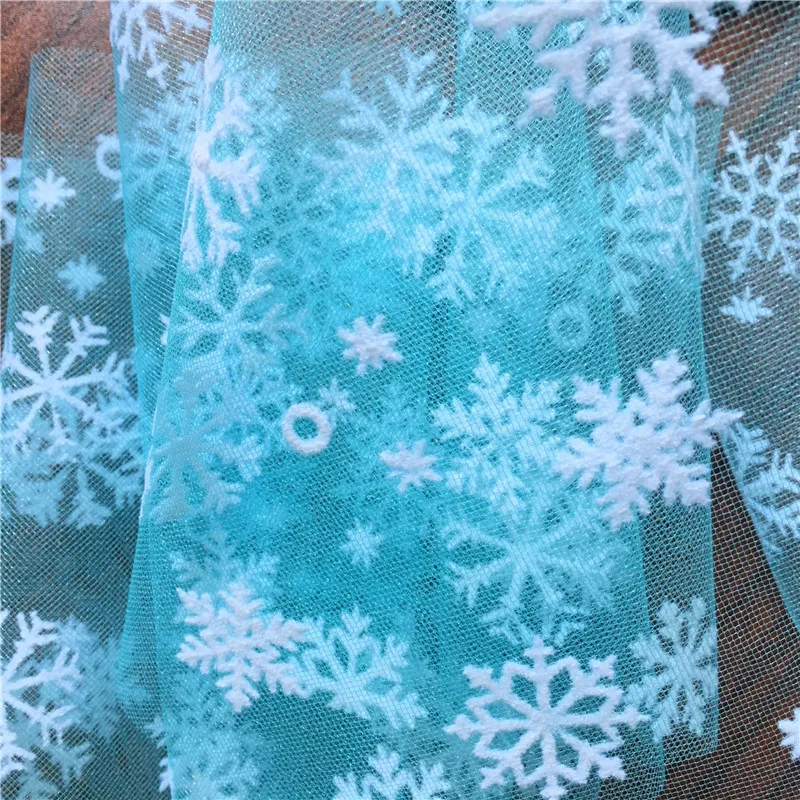 1 м/лот 150 см романтическая Снежная пряжа DIY юбка прозрачная органза тюль ткань для свадьбы, дня рождения, Нового года, Рождества, украшения|Украшения своими руками для вечеринки| | АлиЭкспресс