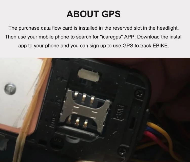 GPS FRONT LIGHT
