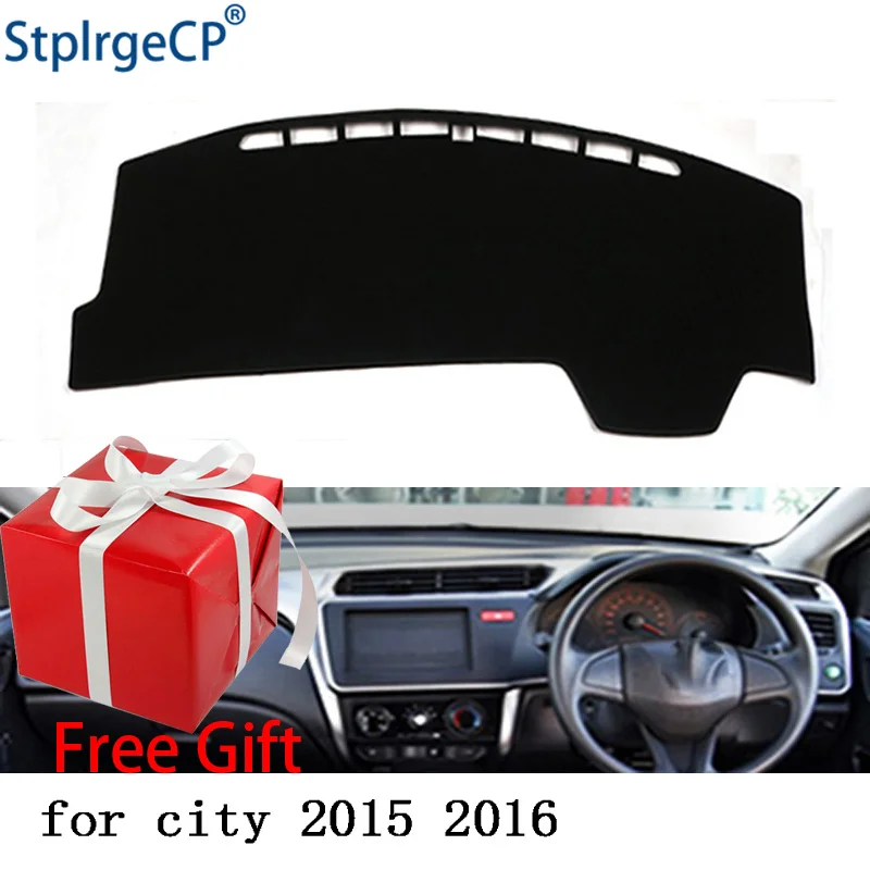 

Car Dashboard Cover Mat for Honda city Grace 2014 - 2019 Right Hand Drive Dashmat Pad Dash Mat Covers Dashboard Accessories