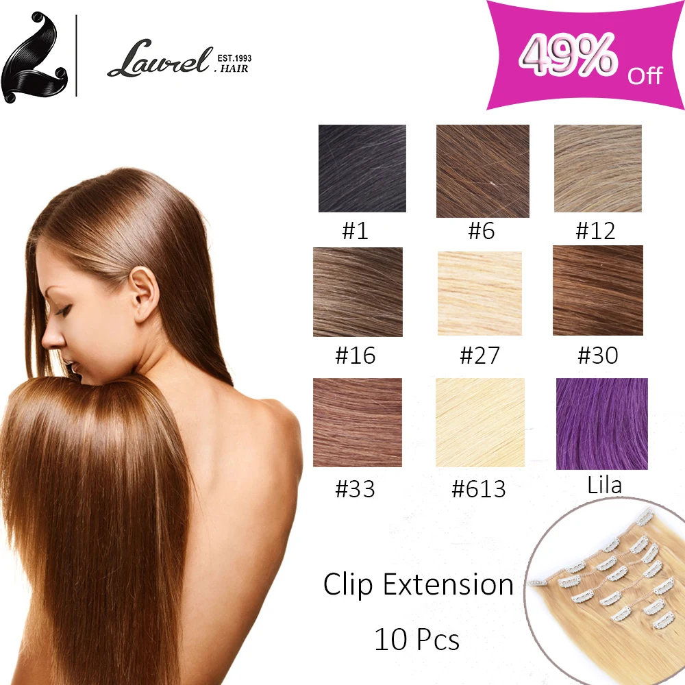 African American Clip In Human font b Hair b font Extensions 9a Grade font b Virgin