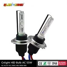 2X CNlight Xenon H7 H1 H3 H11 9005 AC 12 V 55 W Lampadine di Ricambio 6000 K 8000 K Hid lampade In Ceramica Con Base In Metallo Auto Auto Luce