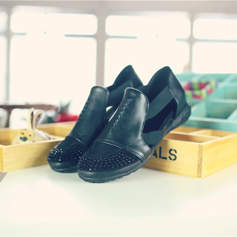Summer Sandals Women 2018 Lady Yellow Red Shoes Woman Platform Flats Shoes Causal Rhinestone Sandals Roma Female Gladiator Shoes (27)