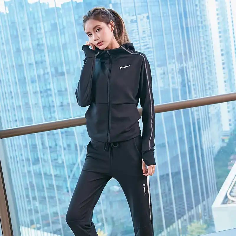 track pants and tops