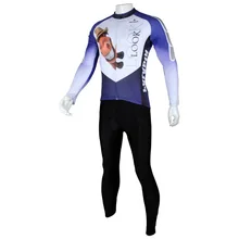 Паладин "3D пони" мужская с длинным рукавом Велоспорт Джерси велосипед рубашка Велосипедная форма