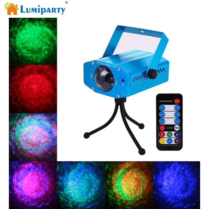 Мини RGB светодиодный лазерный проектор дискотека свет Голосовая активация