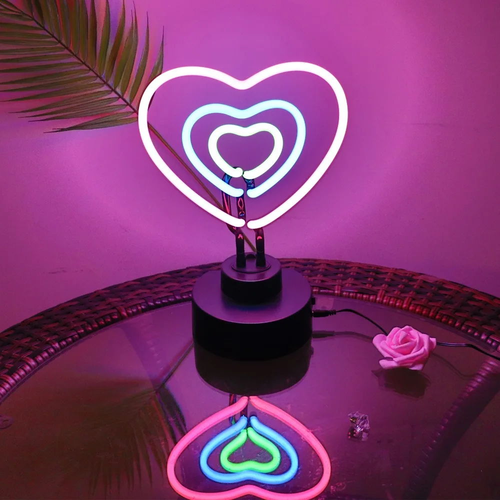 

Colorful Rainbow Led Neon Sign Neon Sign LED Tube Handmade Visual Artwork Bar Club KTV Commercial Party Wedding Kids Room Night