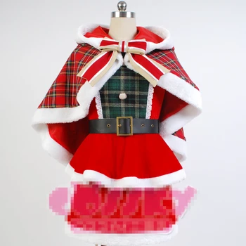

2017 New Christmas Anime Love Live All Member Nishikino Maki Cosplay Costume Women Christmas Costume Dress