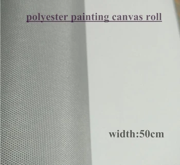 

50cm polyester canvas roll-Artist painting canvas