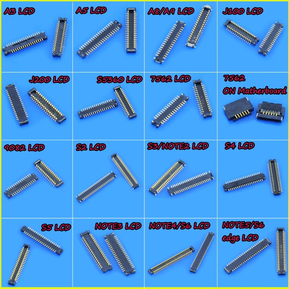 Зарядное устройство для Samsung Galaxy A3/A8/J200/7562/S2/S3/S5/Note 3|connector charger|touch screen connectorlcd connector |