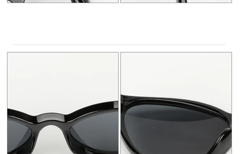 LeonLion Винтаж кошачий глаз солнцезащитные очки для женщин для элегантный роскошный Защита от солнца очки Твердые Óculos Feminino путешествия