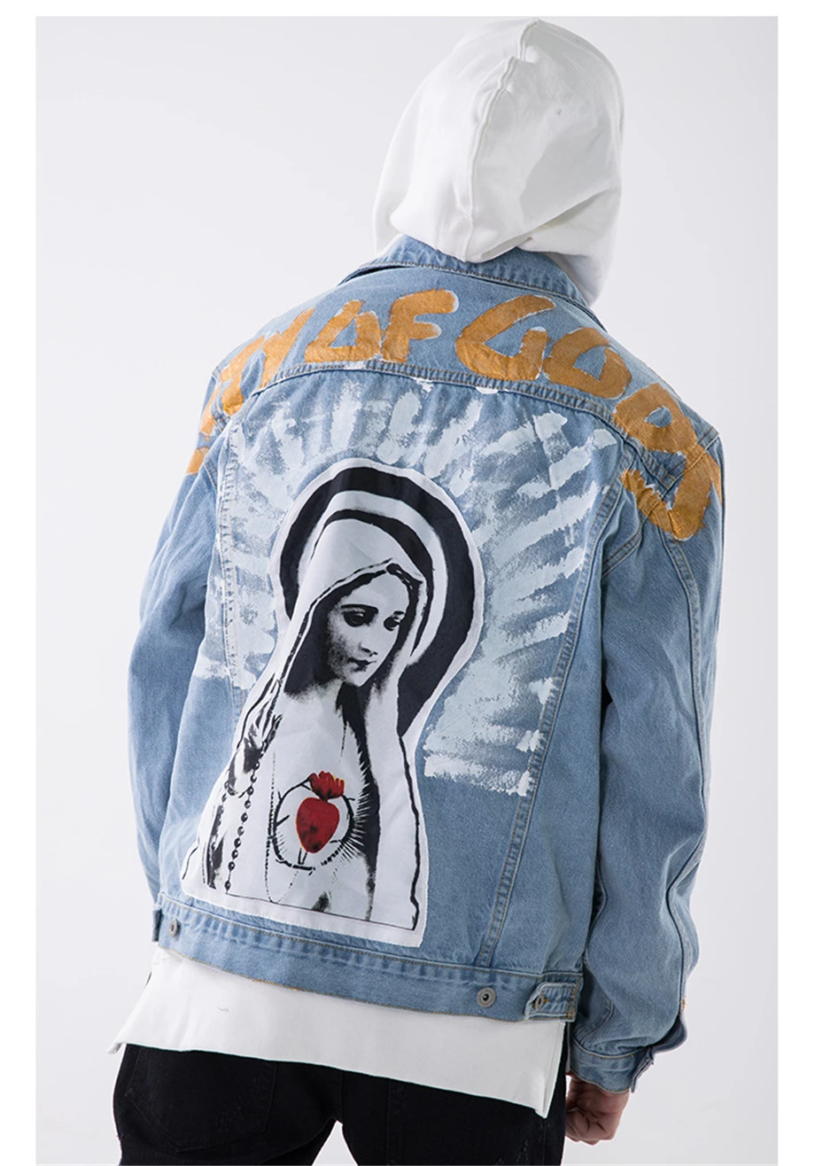 madonna jean jacket