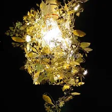 Торд BOONTJE Гирлянда Люстра DIY свет черное золото chrome подвесной светильник Artecnica Гирлянда Свет