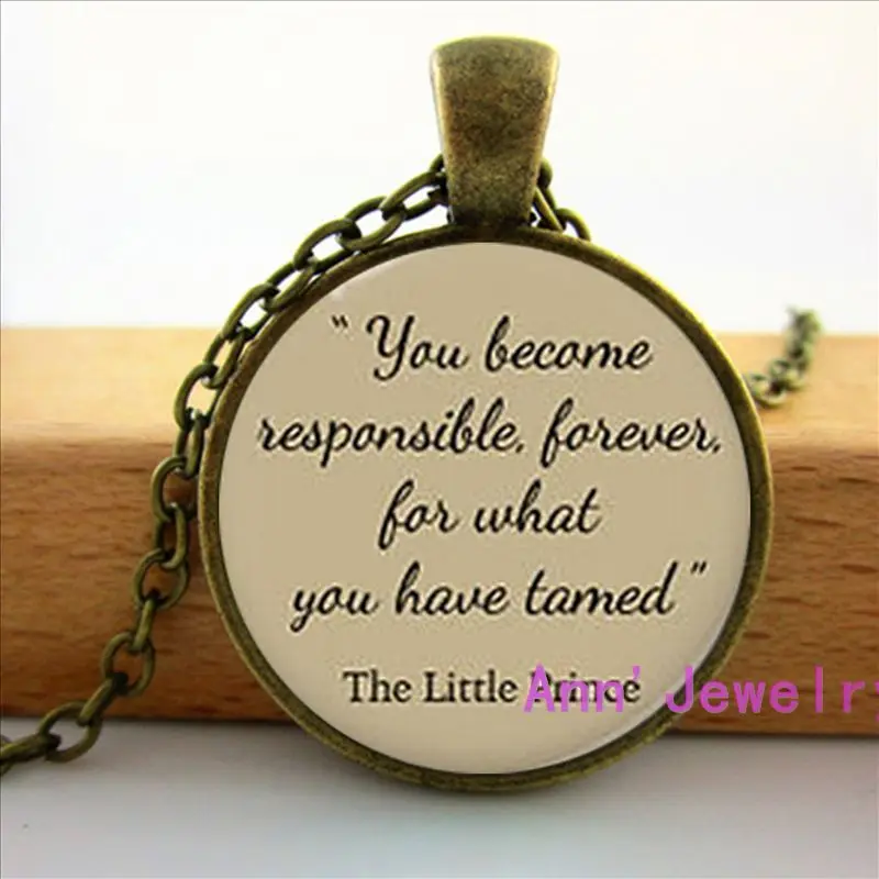 

2016 Steampunk The Little Prince short story Pendant silver mens Necklace doctor dr who chain 1pc men jewelry women new HZ1
